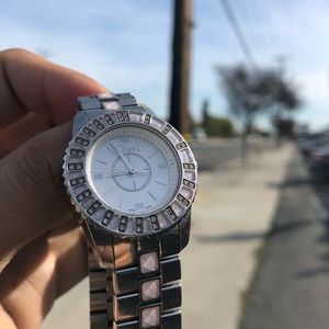 Dior Stainless Steel Diamond Christal Ladies watch